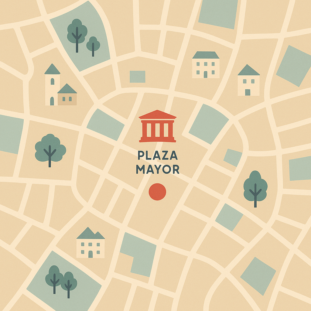 Mapa de ubicación del Ayuntamiento